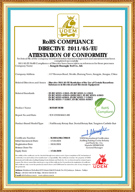 Certificate Of Honor