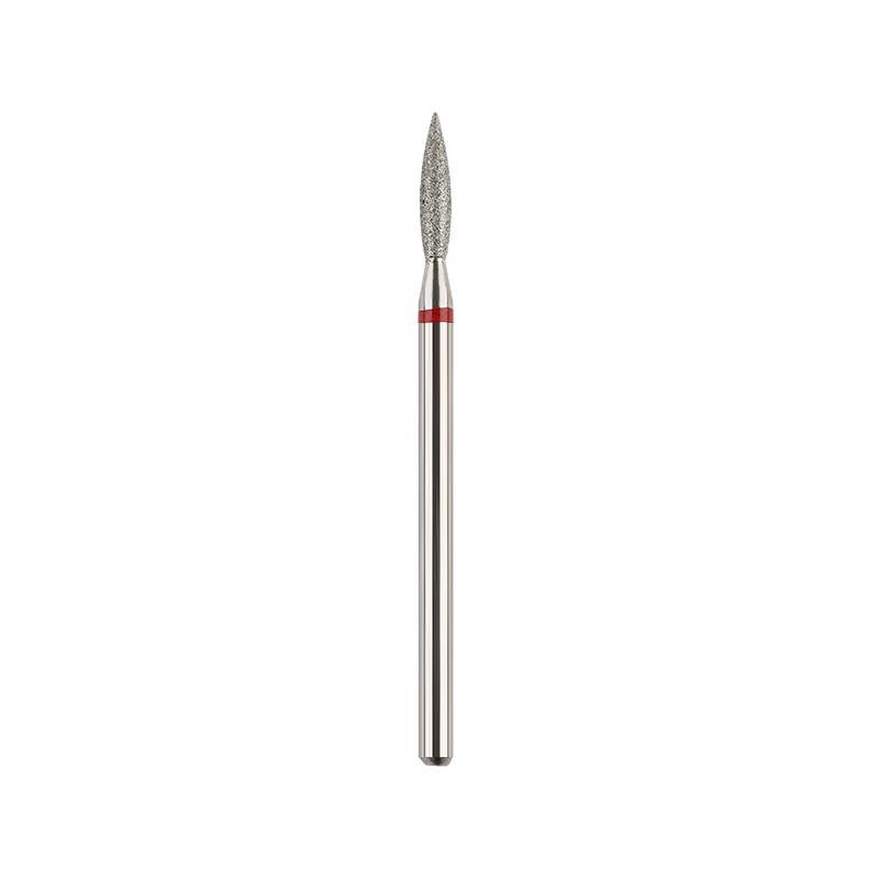 Hot Sale Diamond Nail Drill Bits Flame Shape Dead Skin Polish Electric Nail File